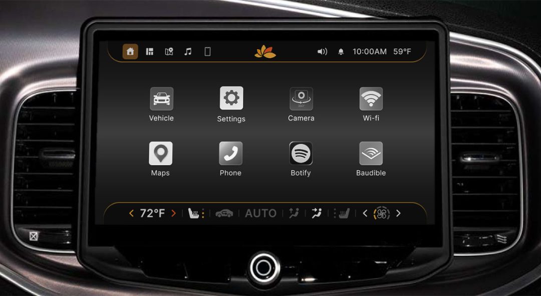 Infotainment System for Helios Vehicles