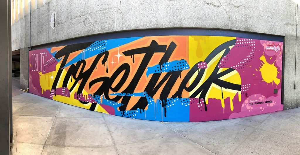 “In It Together” – An Inspiring Mural Near Elmhurst Hospital